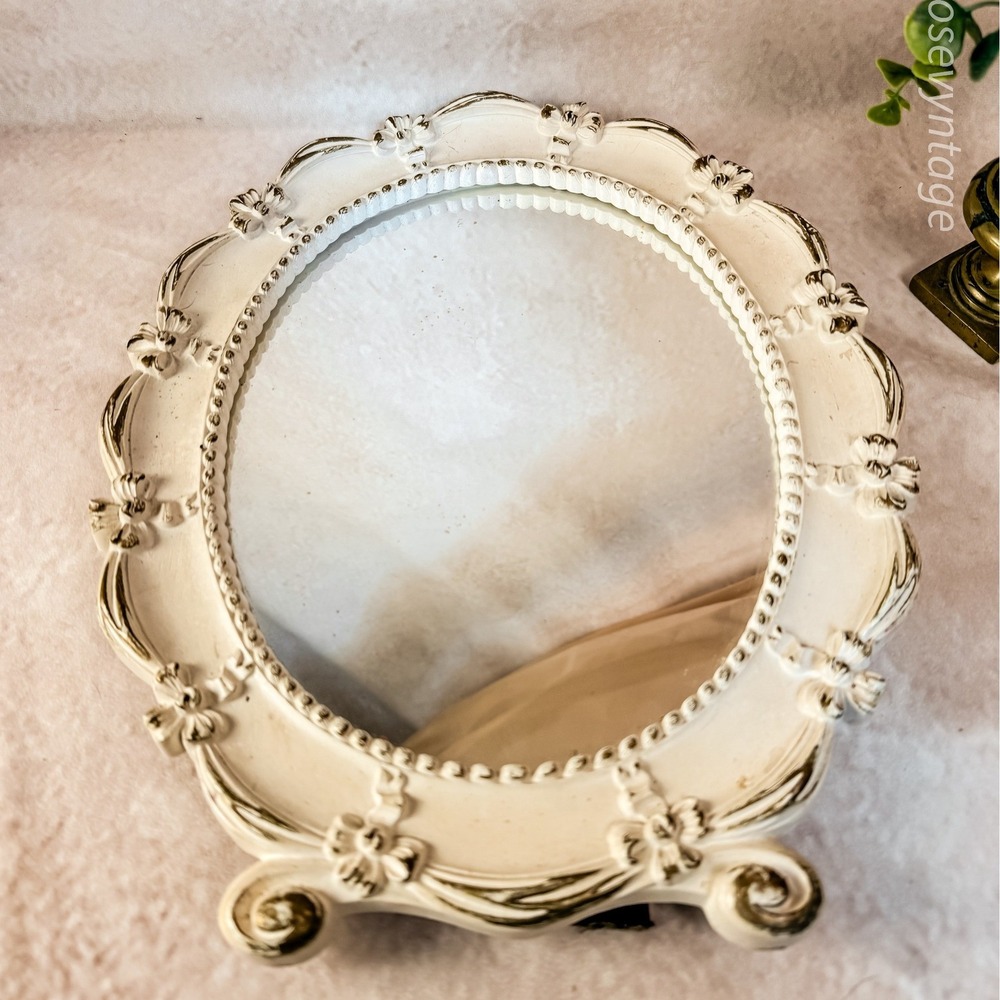 Syroco Oval Vanity Mirror - Picture 2 of 6